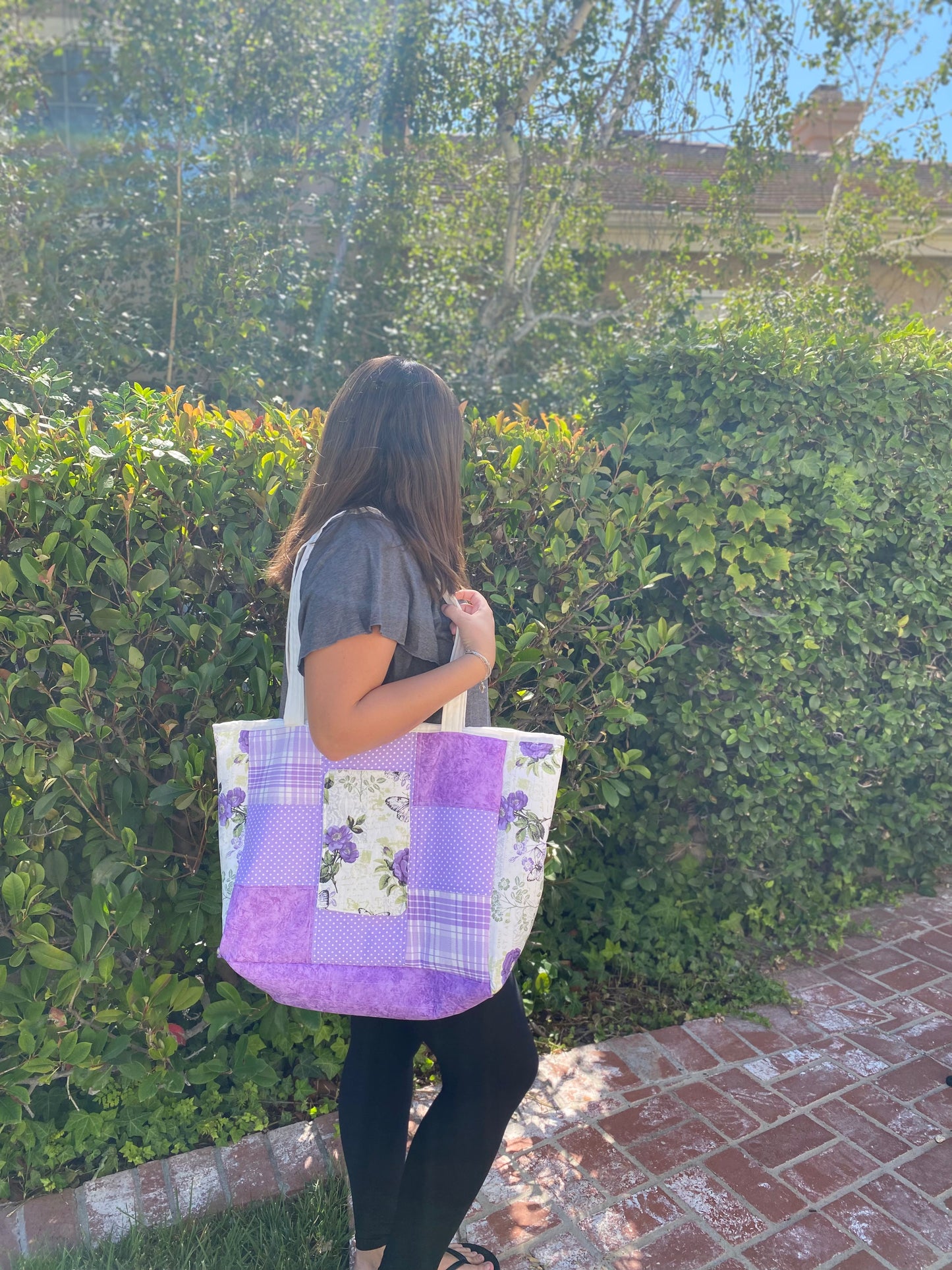 Patchwork Tote Bag
