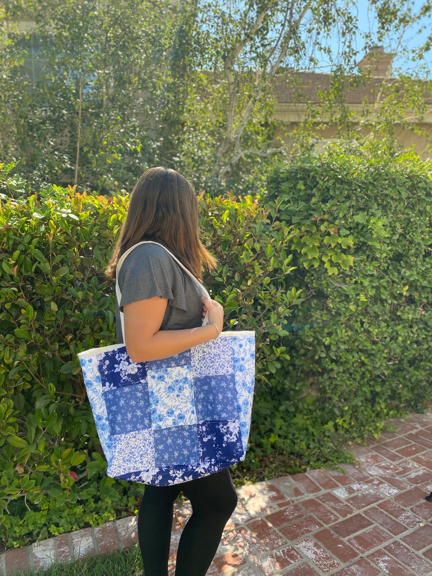 Patchwork Tote Bag